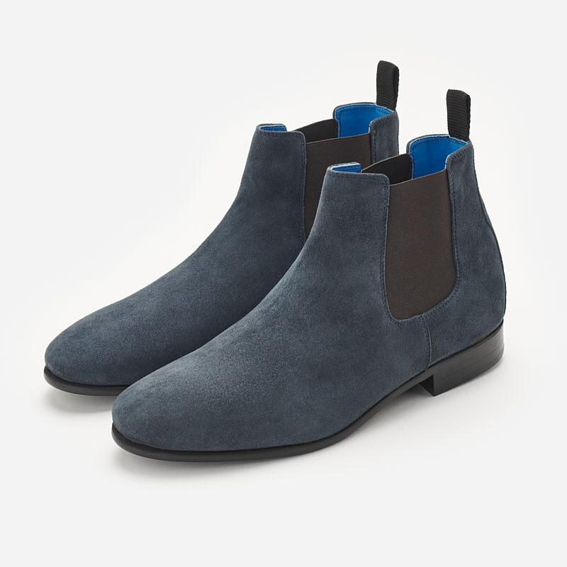 Suede Beatles boots