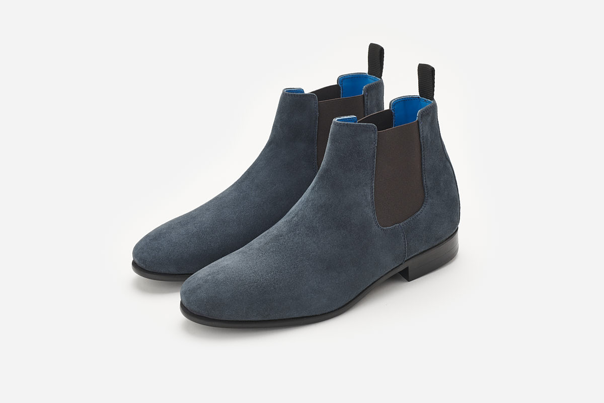 Suede Beatles boots