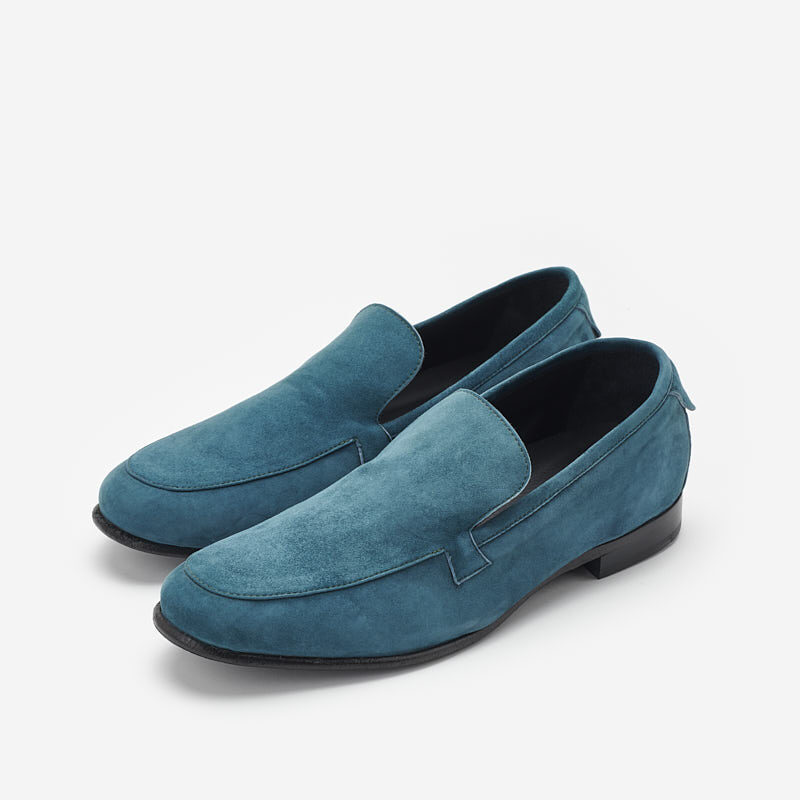 Suede loafer