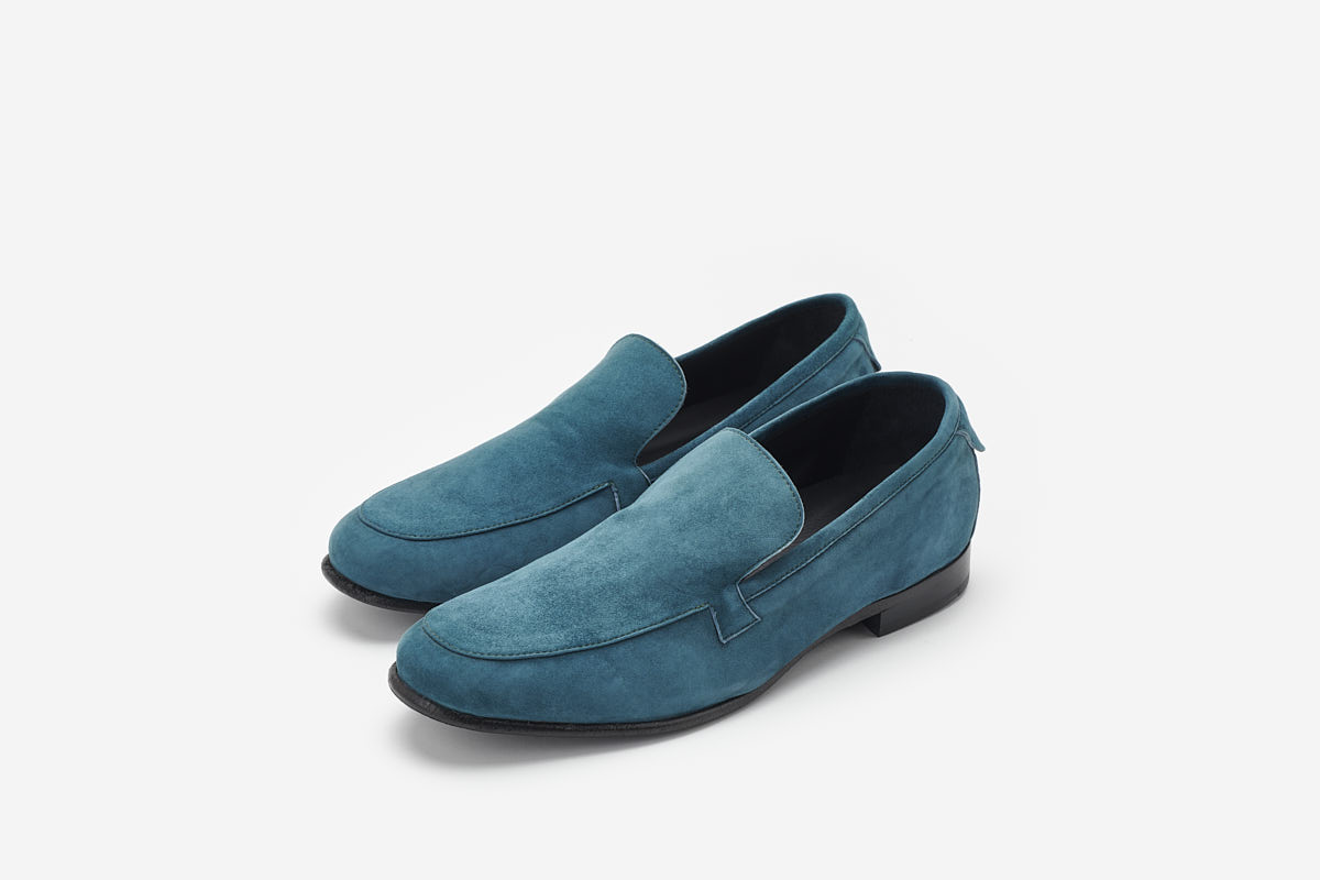 Suede loafer